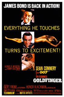 Goldfinger 1964 poster