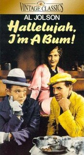 Hallelujah I'm a Bum 1933 poster