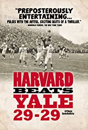 Harvard Beats Yale 29-29 2008 poster
