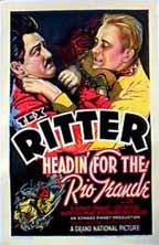 Headin' for the Rio Grande 1936 poster