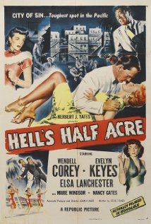 Hell's Half Acre 1954 poster