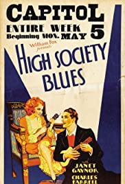 High Society Blues 1930 poster