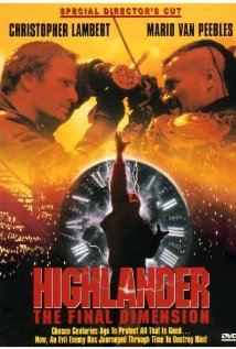 Highlander III: The Sorcerer 1994 copertina