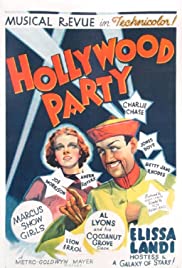 Hollywood Party (1937) cover