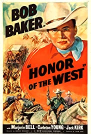 Honor of the West 1939 poster