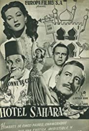 Hotel Sahara 1951 poster