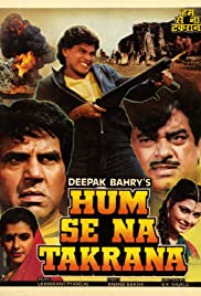Hum Se Na Takrana 1990 poster