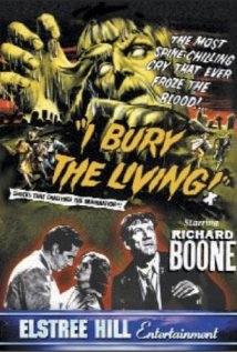 I Bury the Living 1958 copertina