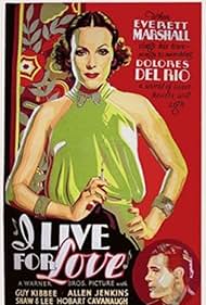 I Live for Love 1935 poster