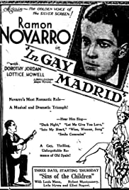 In Gay Madrid 1930 poster