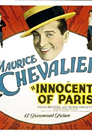 Innocents of Paris 1929 poster