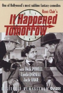 It Happened Tomorrow (1944) cover