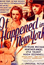 It Happened in New York 1935 poster