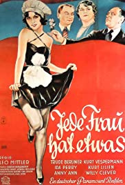 Jede Frau hat etwas (1931) cover