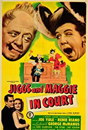 Jiggs and Maggie in Court 1948 capa