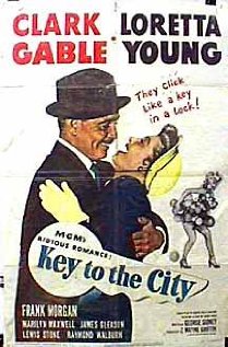 Key to the City 1950 poster
