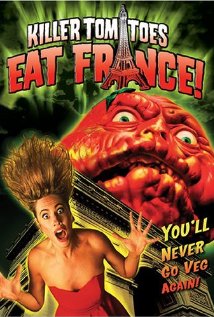 Killer Tomatoes Eat France! 1992 poster