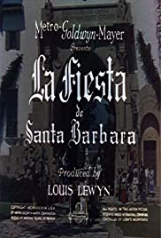 La Fiesta de Santa Barbara 1935 poster