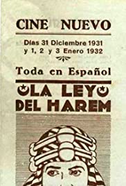 La ley del harem (1931) cover