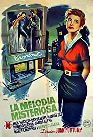 La melodía misteriosa 1956 poster