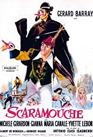 La máscara de Scaramouche 1963 poster