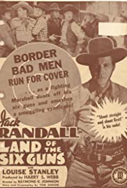 Land of the Six Guns 1940 copertina