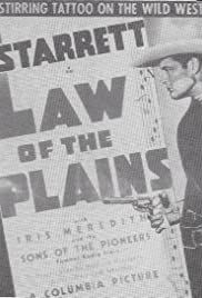 Law of the Plains (1938) cover