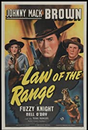 Law of the Range 1941 poster