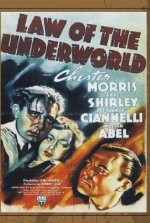 Law of the Underworld 1938 poster