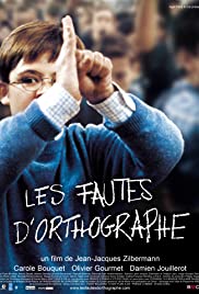 Les fautes d'orthographe (2004) cover