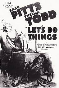 Let's Do Things 1931 poster