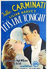 Let's Live Tonight 1935 copertina