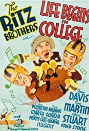 Life Begins in College 1937 copertina