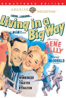 Living in a Big Way 1947 copertina