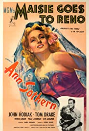 Maisie Goes to Reno 1944 poster
