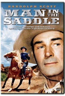 Man in the Saddle 1951 copertina