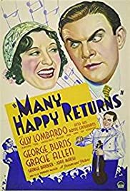 Many Happy Returns 1934 masque