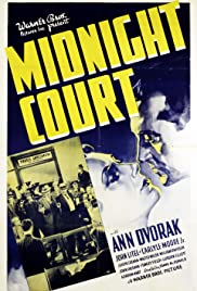 Midnight Court 1937 poster