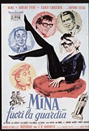 Mina... fuori la guardia 1961 copertina