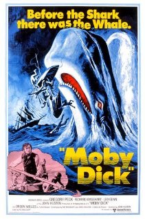 Moby Dick 1956 poster