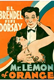 Mr. Lemon of Orange 1931 poster
