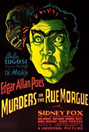 Murders in the Rue Morgue 1932 capa