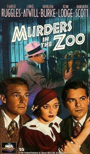Murders in the Zoo 1933 copertina