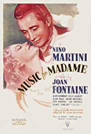 Music for Madame 1937 poster