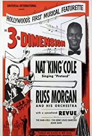 Nat 'King' Cole and Russ Morgan and His Orchestra 1953 poster