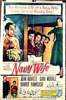 Navy Wife 1956 poster