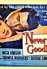 Never Say Goodbye 1956 poster