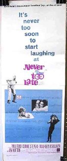 Never Too Late (1965) cover