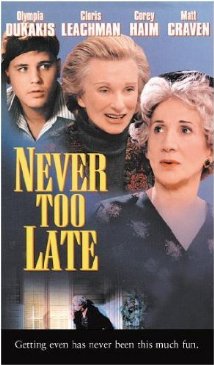 Never Too Late (1996) cover