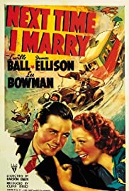 Next Time I Marry 1938 poster